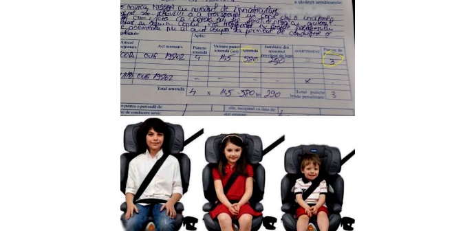 Amendă scaun auto copii – Cât costă, dar și cum s-o eviți? ✔️